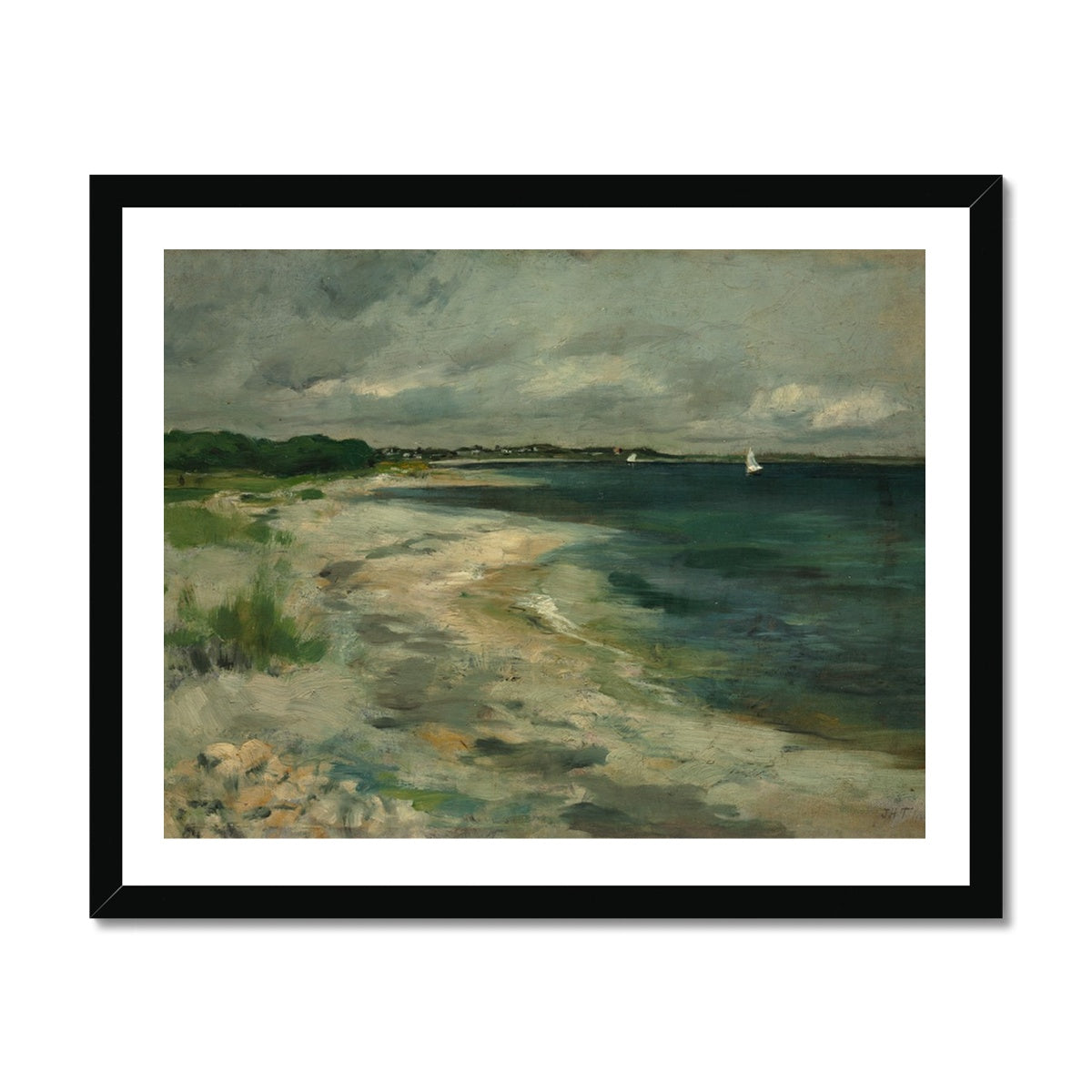 Ocean look up Framed Print Ramble &amp; Roam