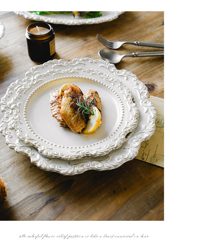 Ooh La La, French Baroque Vintage Dinnerware Ramble &amp; Roam