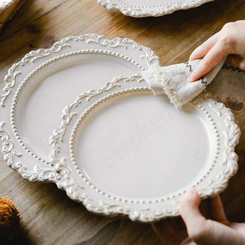 Ooh La La, French Baroque Vintage Dinnerware Ramble &amp; Roam