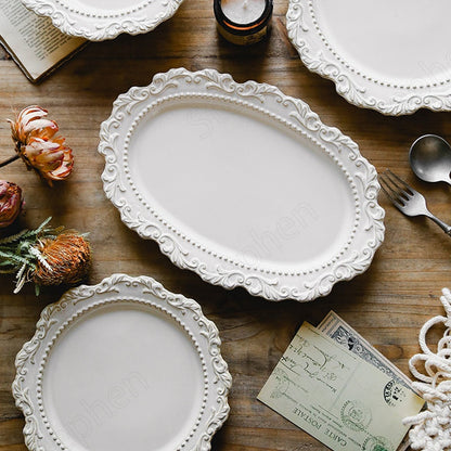 Ooh La La, French Baroque Vintage Dinnerware Ramble &amp; Roam