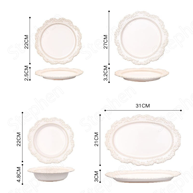 Ooh La La, French Baroque Vintage Dinnerware Ramble &amp; Roam