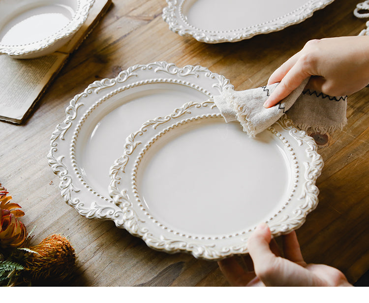 Ooh La La, French Baroque Vintage Dinnerware Ramble &amp; Roam