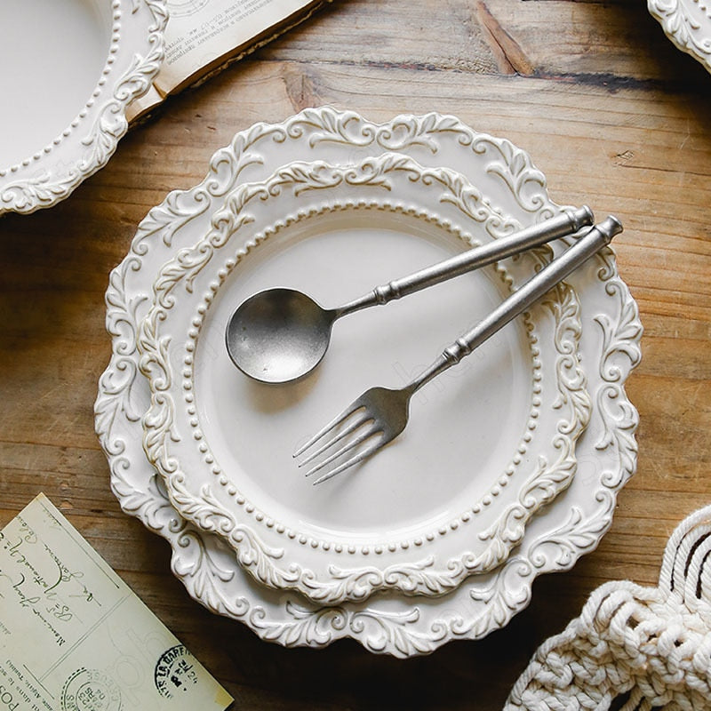 Ooh La La, French Baroque Vintage Dinnerware Ramble &amp; Roam