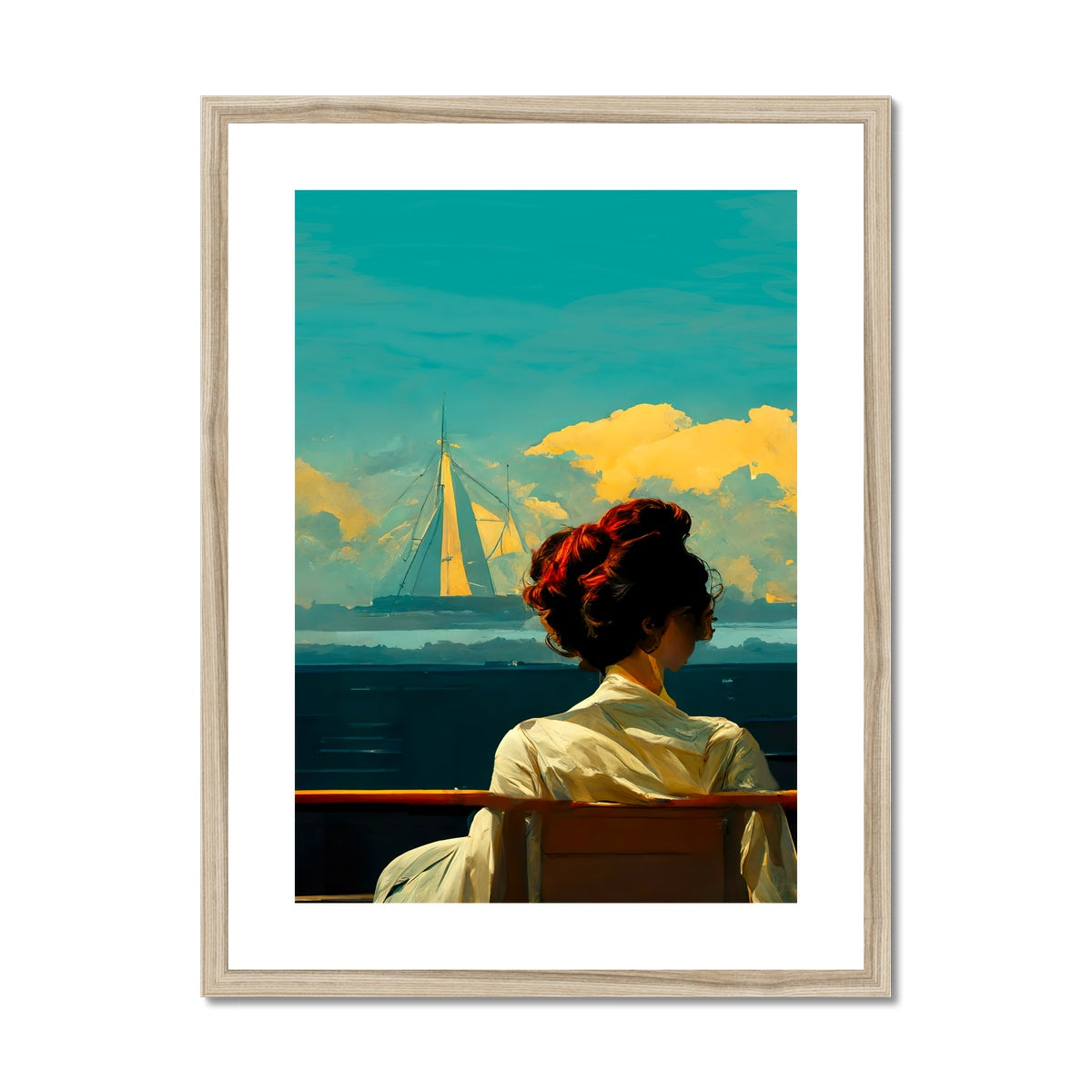 The Ship Wife  Framed &amp; Mounted Print Ramble &amp; Roam