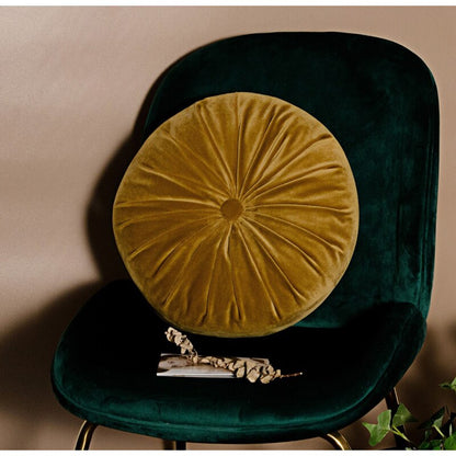 Velvet Circle Pillow Ramble &amp; Roam