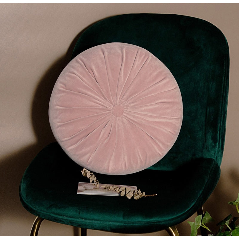 Pink circle online pillow