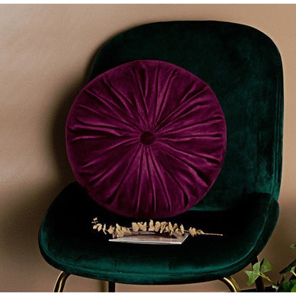 Velvet Circle Pillow Ramble &amp; Roam