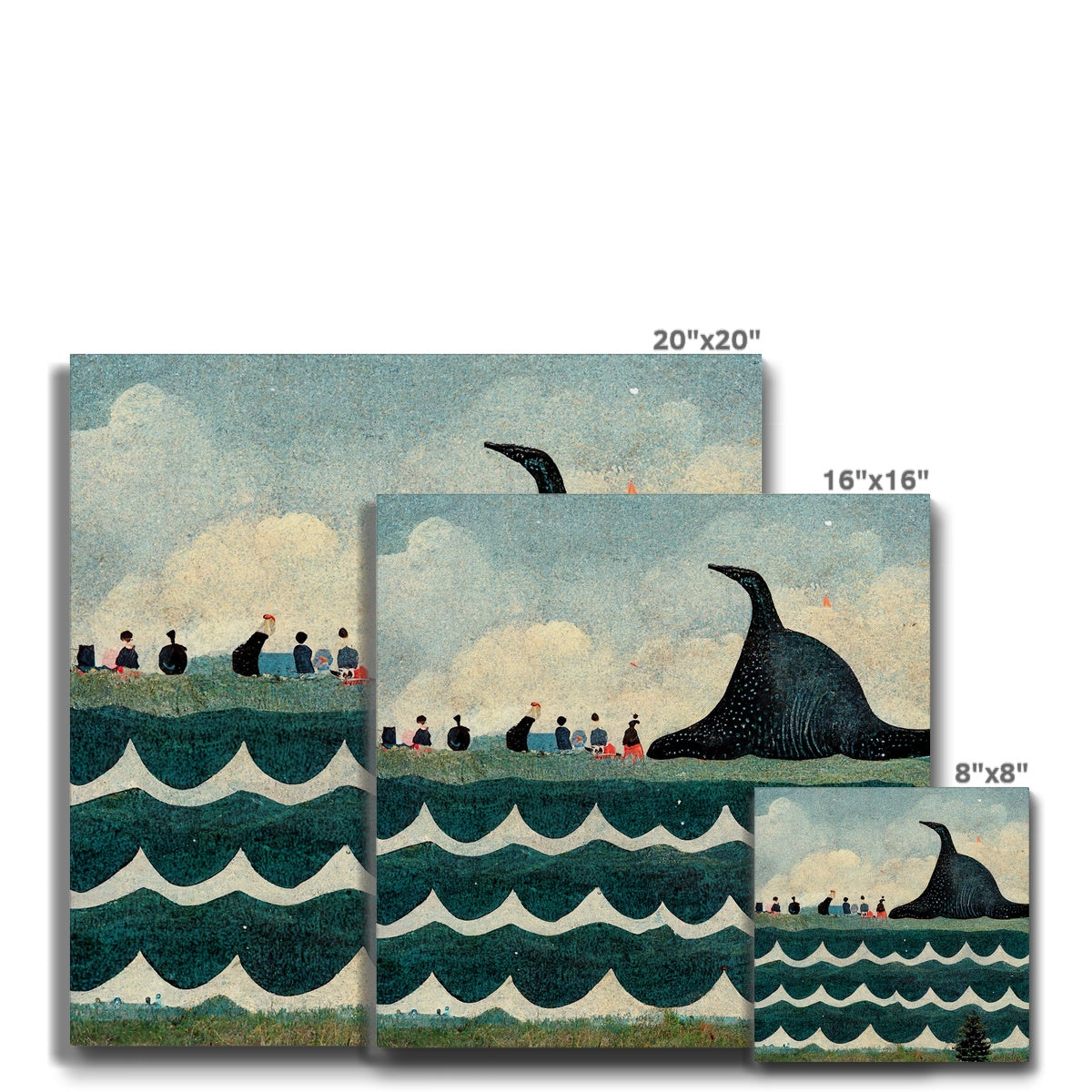 Whale Watching on the Cape, 2015, Renée, Eco Canvas Ramble & Roam