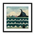 Whale Watching on the Cape, 2015, Renée, Framed & Mounted Print Ramble & Roam