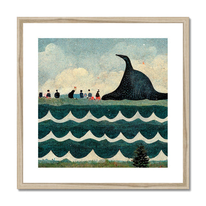 Whale Watching on the Cape, 2015, Renée, Framed &amp; Mounted Print Ramble &amp; Roam