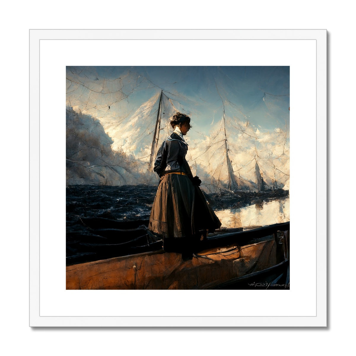 What if Ida roamed Framed & Mounted Print Ramble & Roam