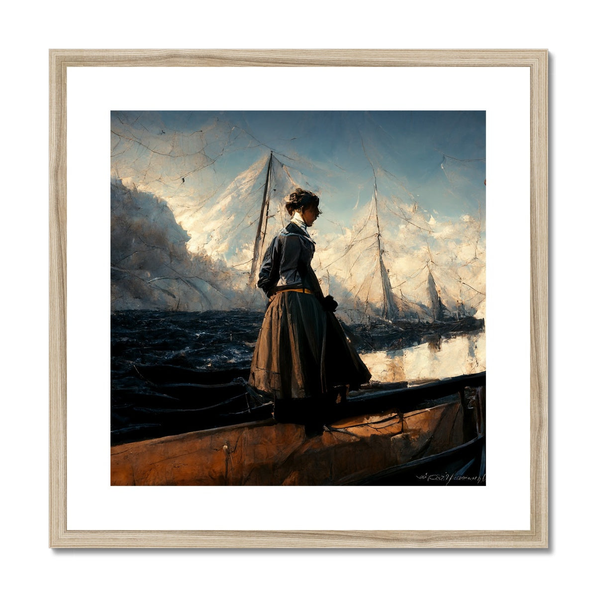 What if Ida roamed Framed & Mounted Print Ramble & Roam
