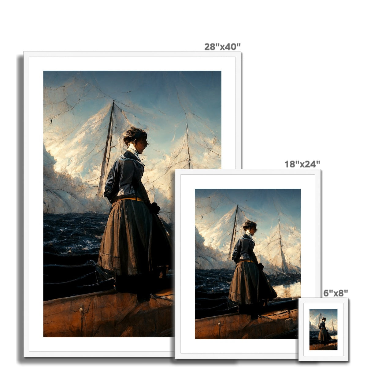 What if Ida roamed Framed & Mounted Print Ramble & Roam