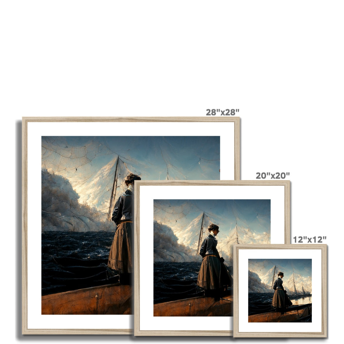 What if Ida roamed Framed & Mounted Print Ramble & Roam