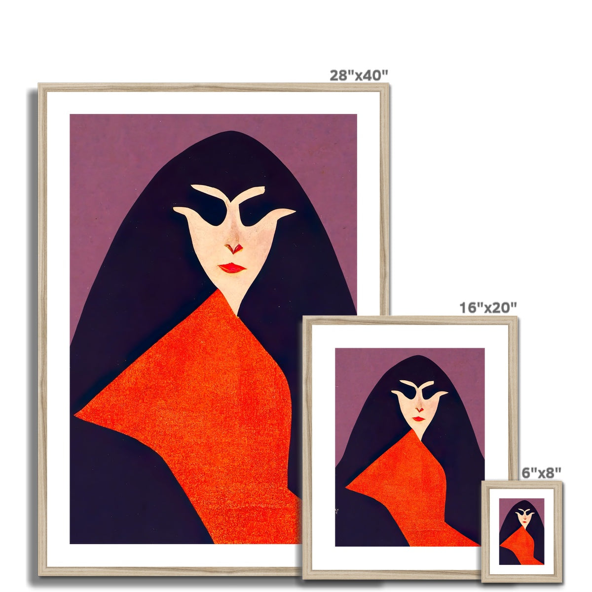 When I’m an old lady, I shall witch Framed & Mounted Print Ramble & Roam