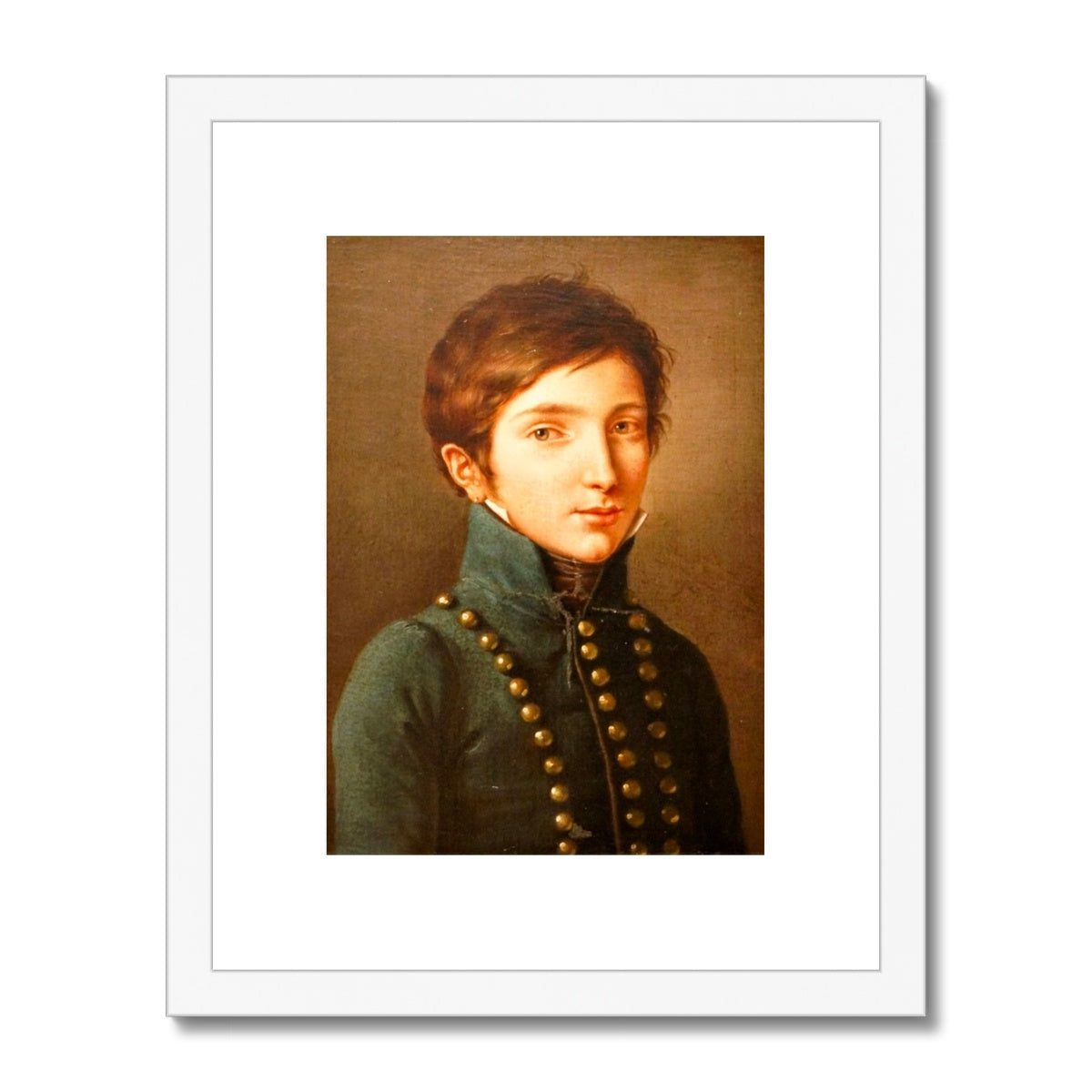 Young Napoleon, 1814, Félix Cottrau, Framed & Mounted Print Ramble & Roam