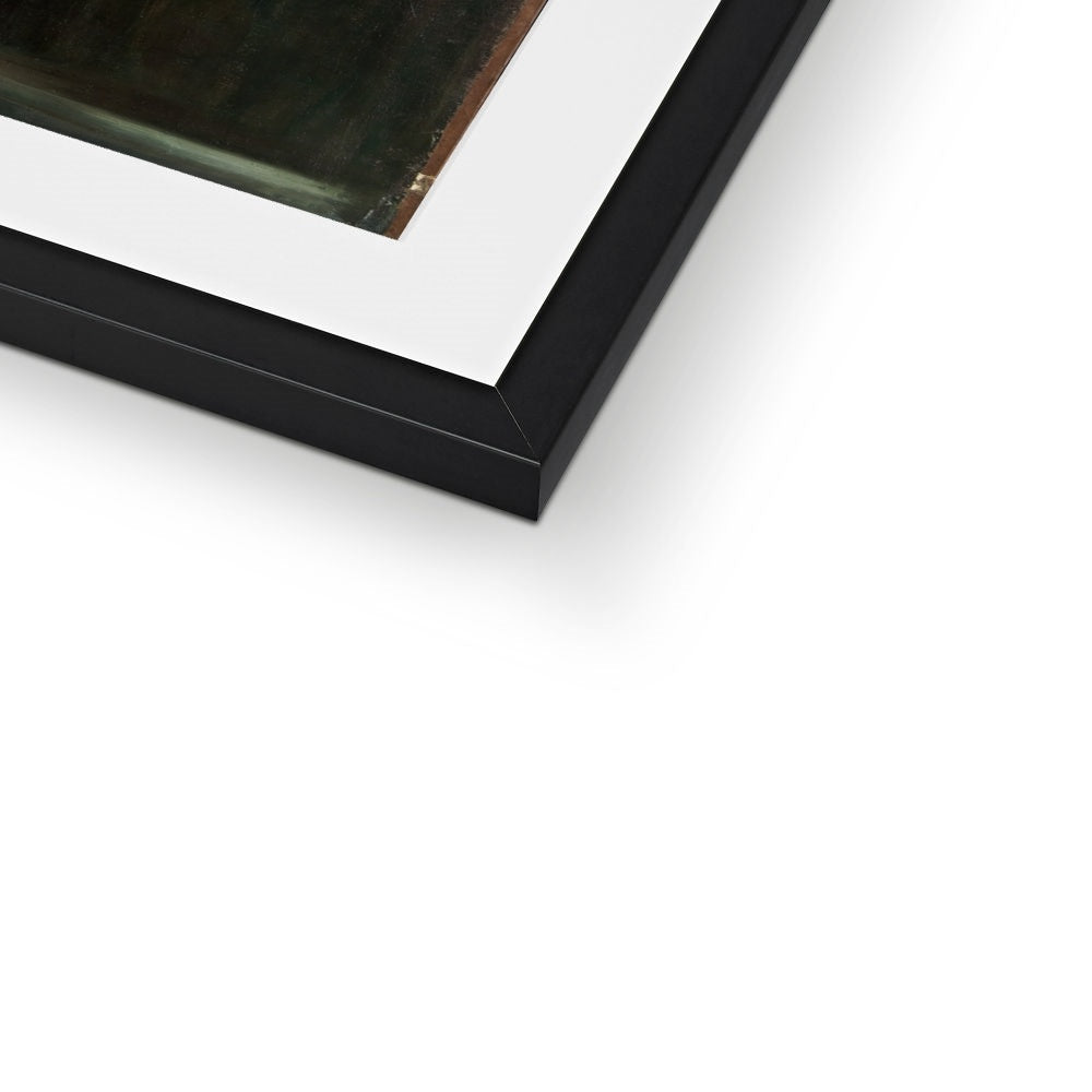 Young Woman with Ibis, Edgar Degas, 1857-62 Framed & Mounted Print Ramble & Roam